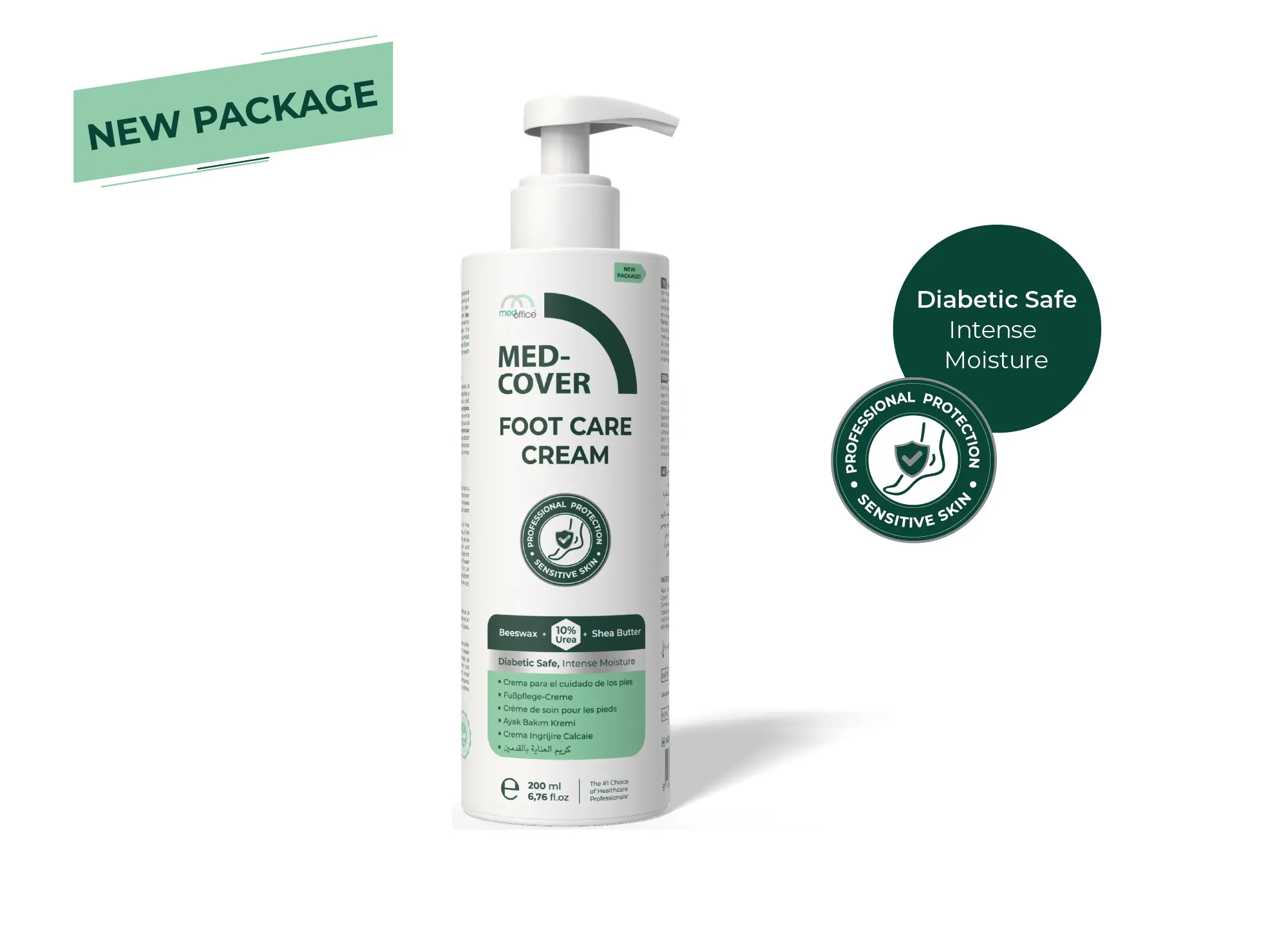 MED-COVER Ayak Bakım Kremi 200 ml
