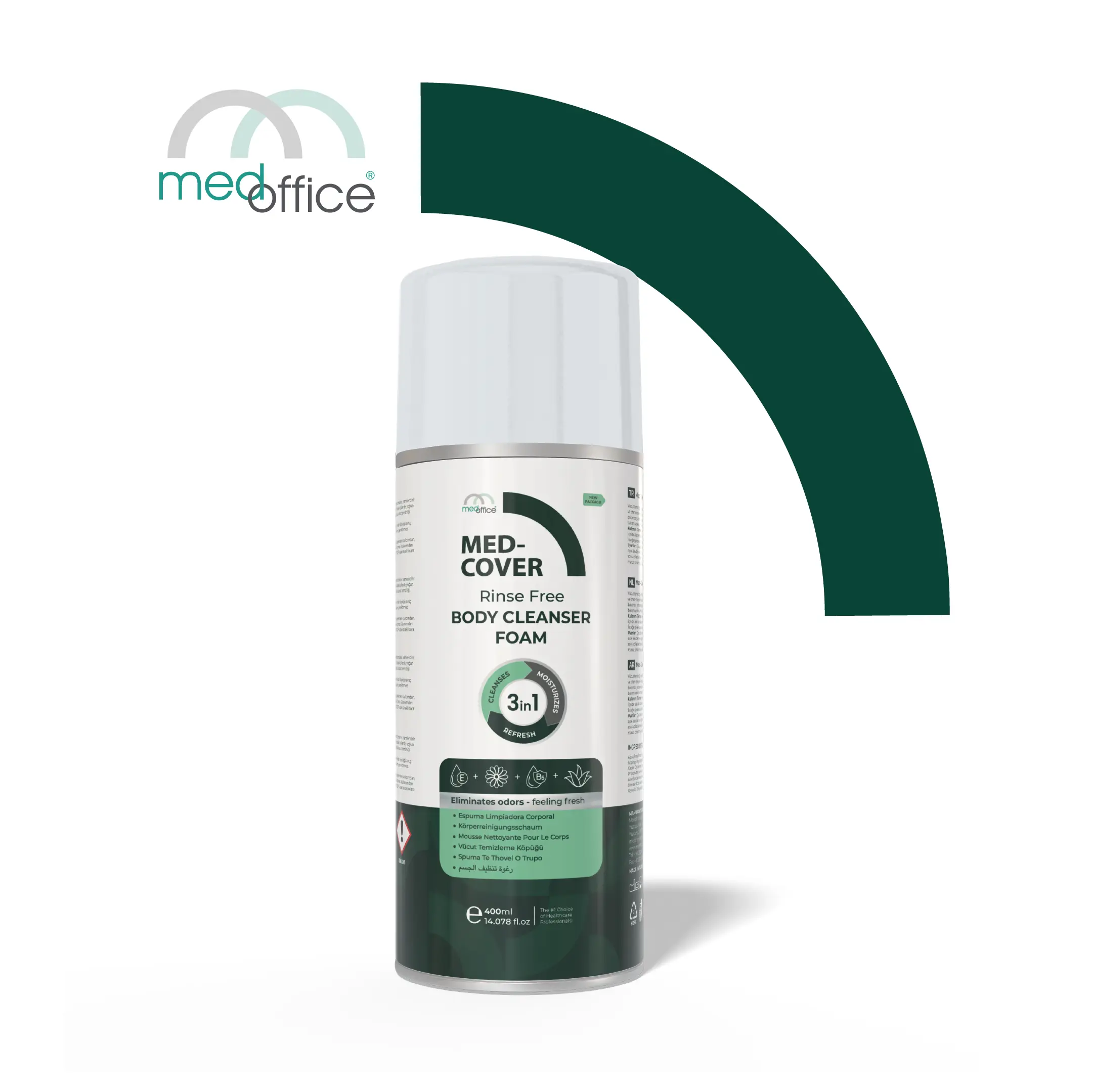 Aerosol Body Cleansing Foam 400ml